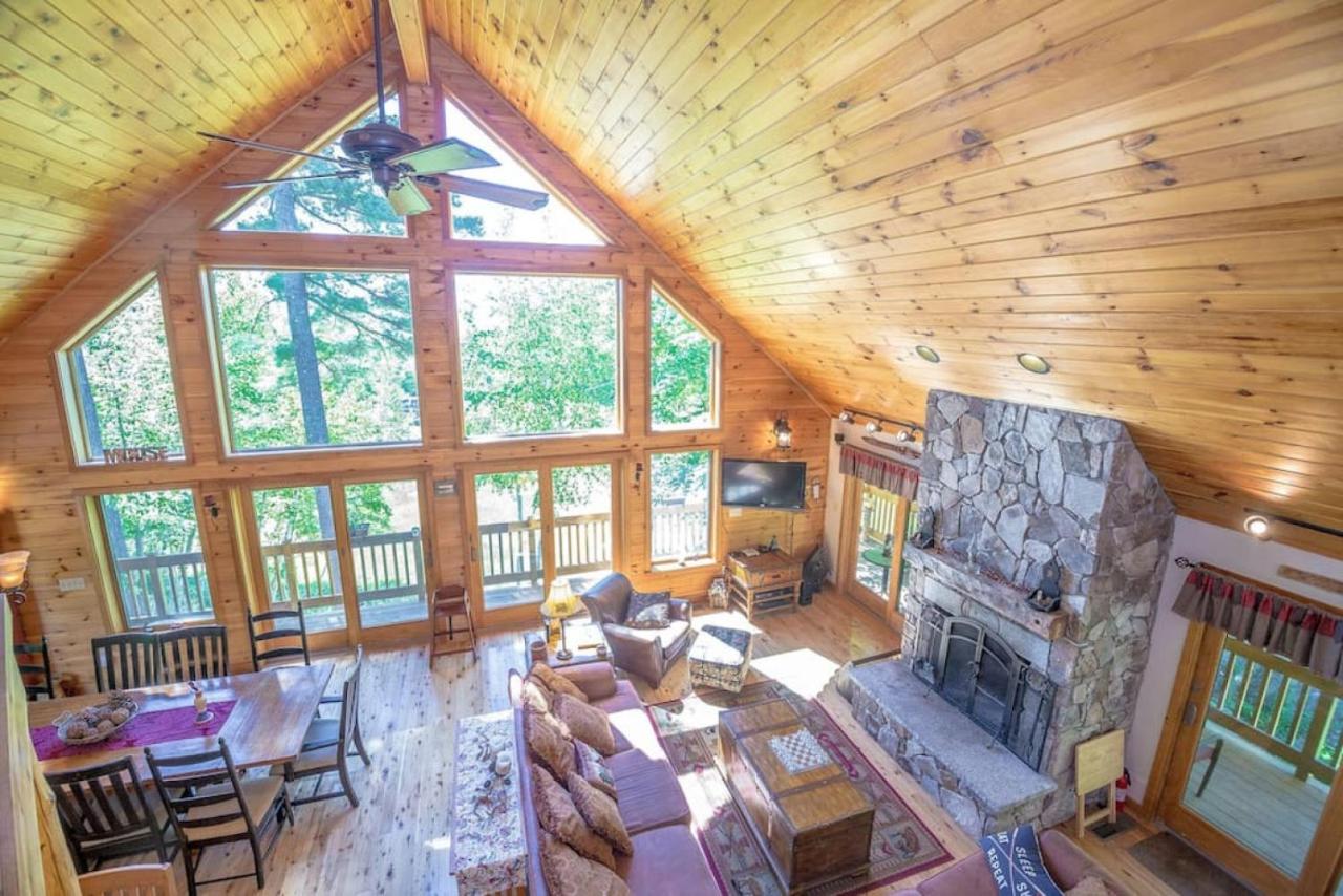 Huge Log Home Trailside At Pleasant Mnt Ski Area — photo 1